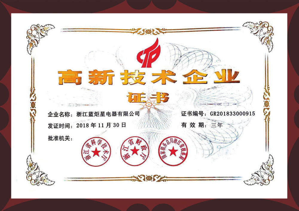 高新技术企业