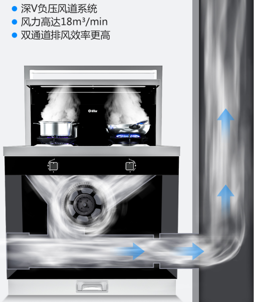 蓝炬星集成灶