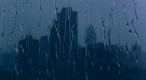 连绵的阴雨天