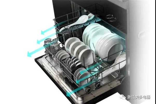 美多语音分蒸烤集成灶