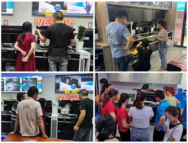 德西曼集成灶安徽涡阳专卖店“总裁签售”活动