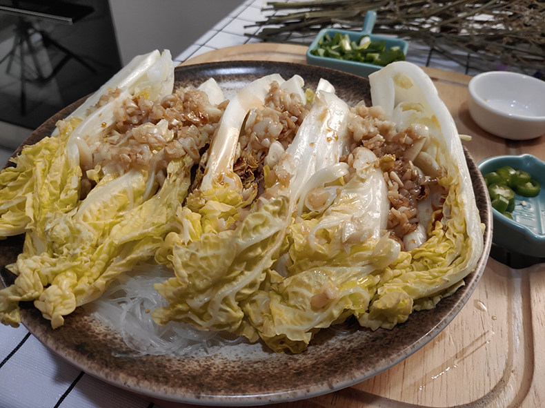 蒜泥粉丝娃娃菜