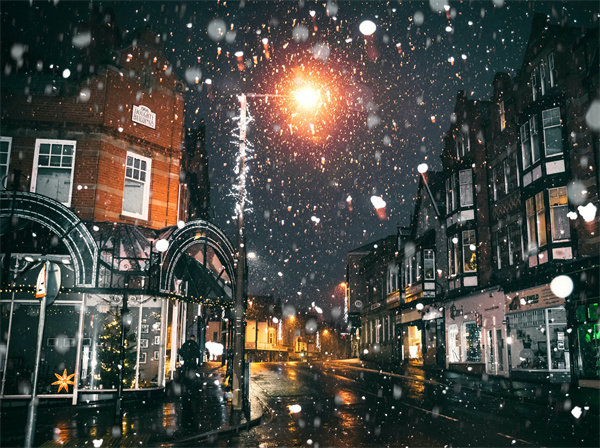 下雪