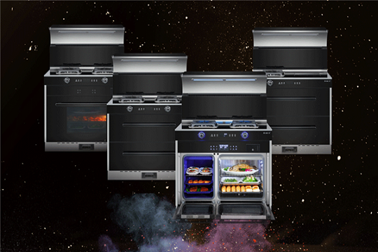 火星一号V22系列集成灶为你带来高颜值+强性能的厨房乐趣