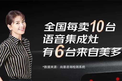 美多语音分蒸烤集成灶一键“超能力”，打开高效厨房新模式！