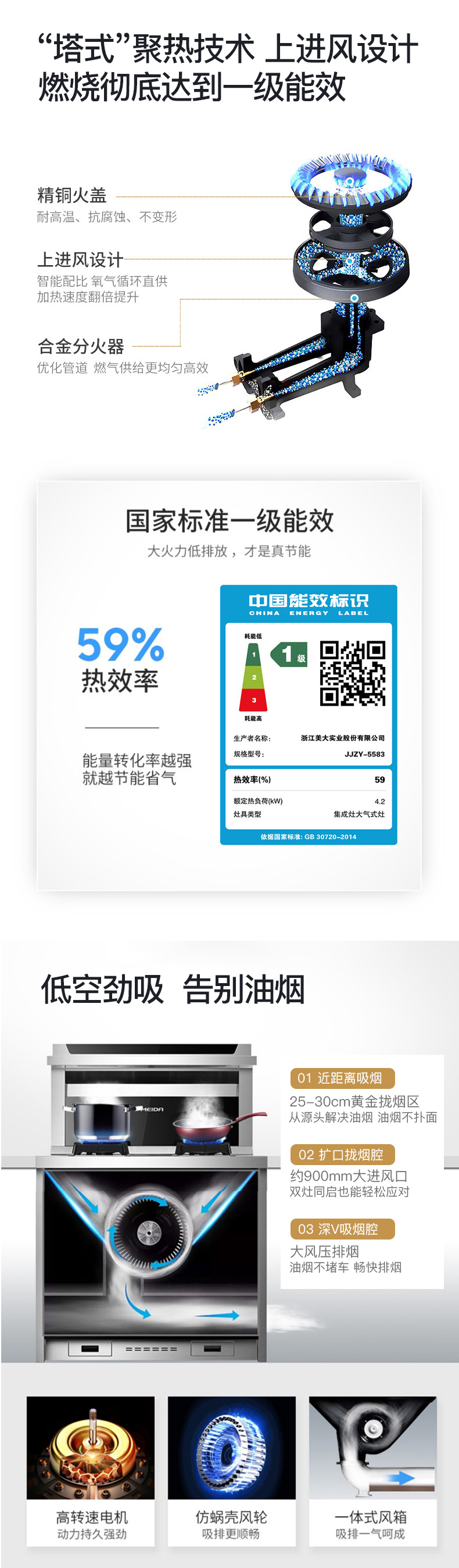 美大JJZT/Y-G3飞星钢化玻璃台面集成灶技术介绍